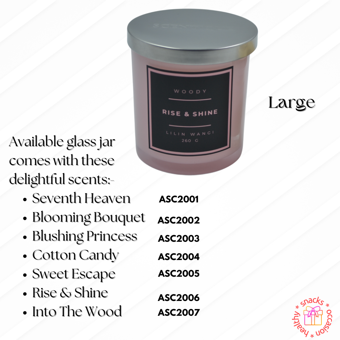 Handcrafted Aroma Scented Candles