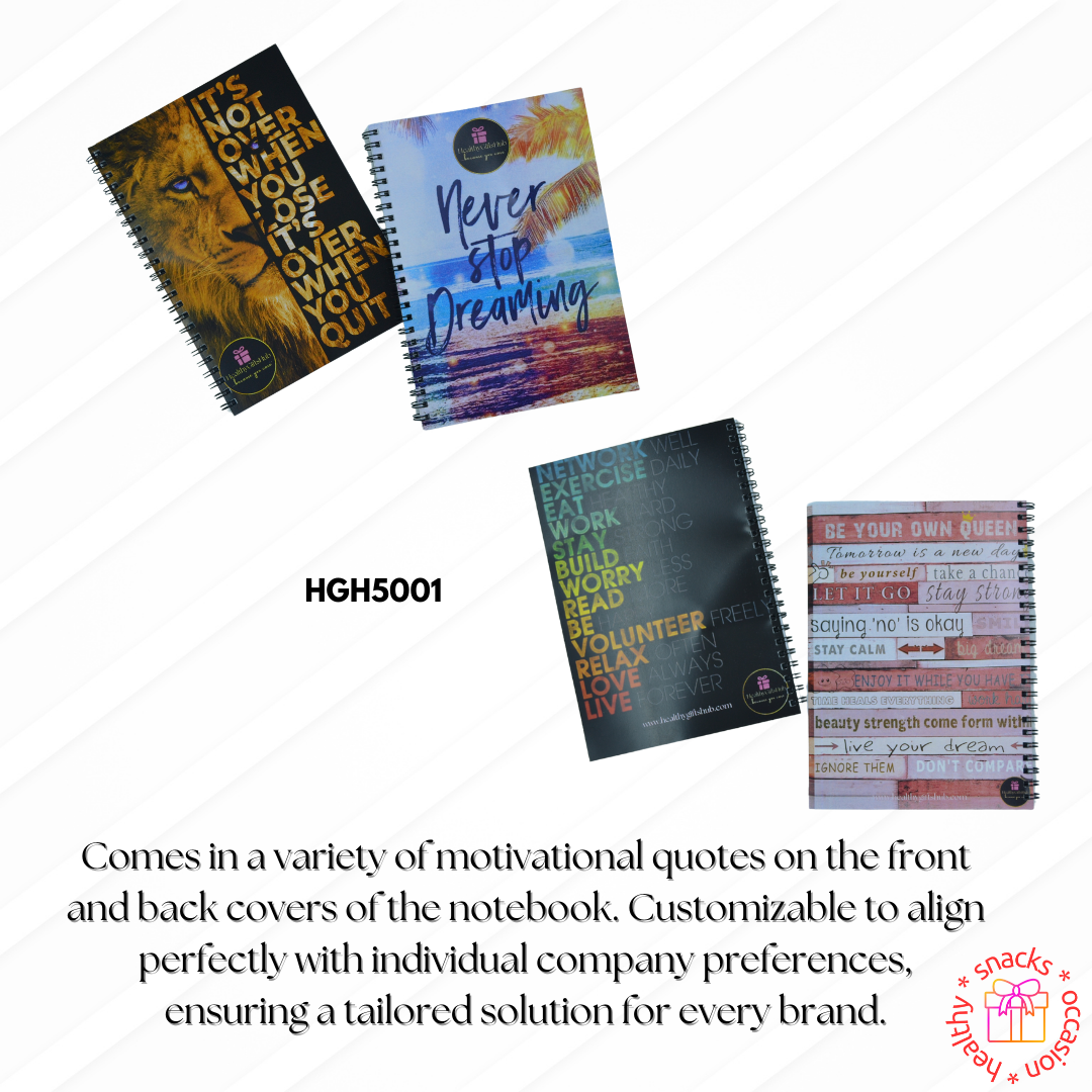HGH Motivational Notebook – A5