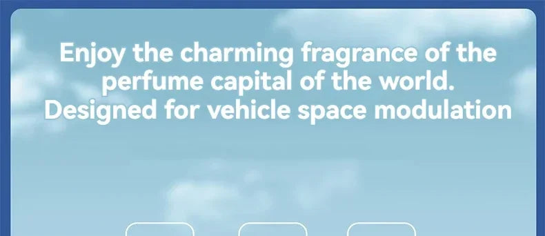 Smart Car Air Freshener Rechargeable Aroma Diffuser 5 Levels of Adjustable Intelligent Diffuser Pickup Light Starry Sky Summit