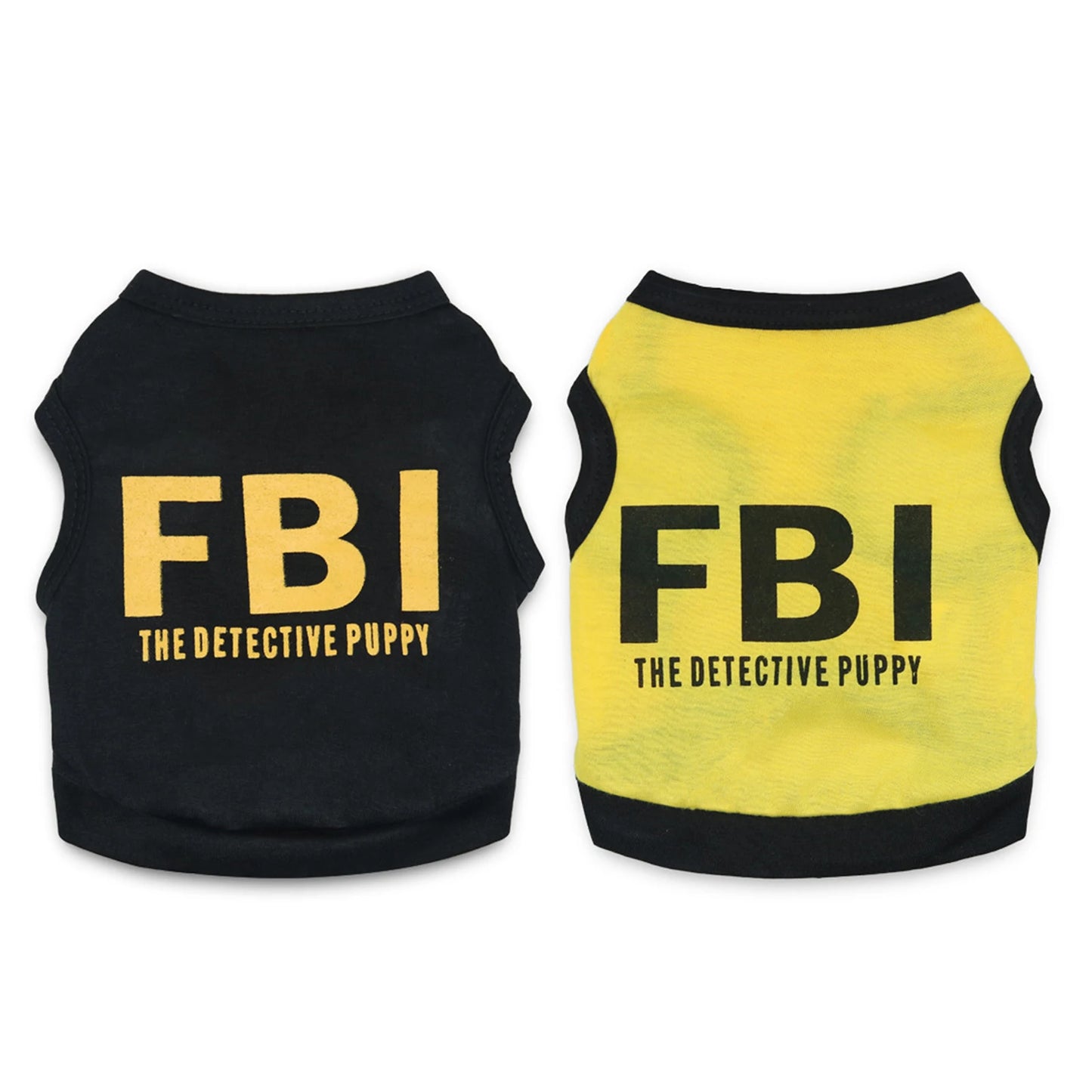 Police Suit Cosplay Dog Clothes Black Elastic Vest Puppy T-Shirt Coat Accessories Apparel Costumes Pet Clothes for Dogs Cats