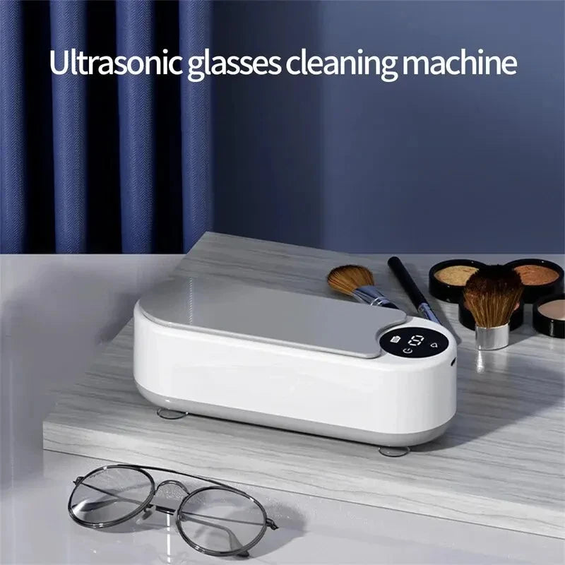 450ml Ultrasonic Cleaner – Portable Household Cleaning Machine for Jewelry, Glasses & More