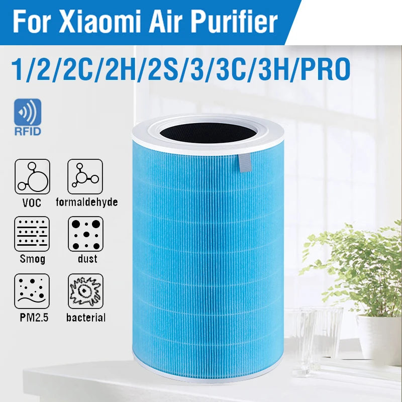 For Replacement Xiaomi Air Purifier 3H Filter Xiaomi Hepa Filter Xiaomi Air Purifier Filter Formaldehyde Air Purifier 2S Filter