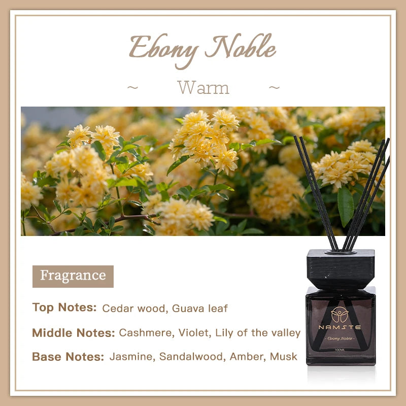Rattan Essential Oil 100ML Perfume Room Fragrance Replace Aroma Diffuser Flavoring for Home Bathroom Fragrance Air Freshener