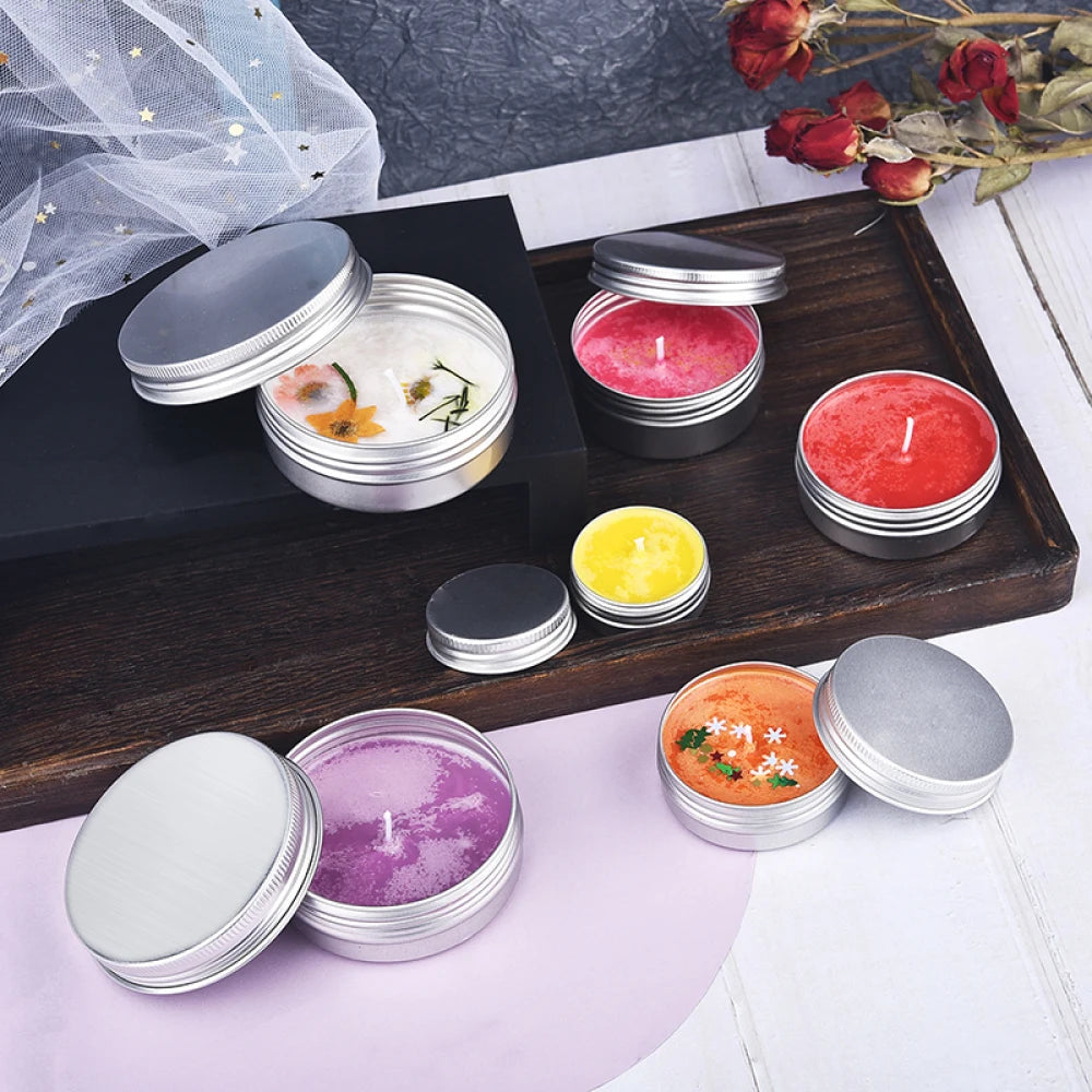 Candle Making Kits Candle Making Supplies Handmade Scented Art Candles Wax Melting Material Kits Wax Wicks Wax Pot Thermometers