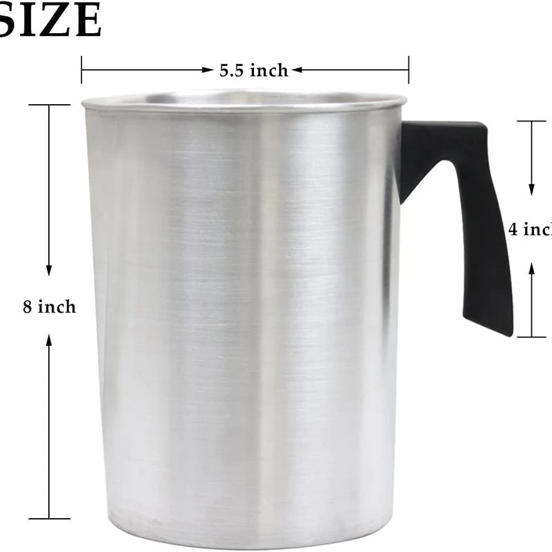 Candle Making Kits Candle Making Supplies Handmade Scented Art Candles Wax Melting Material Kits Wax Wicks Wax Pot Thermometers