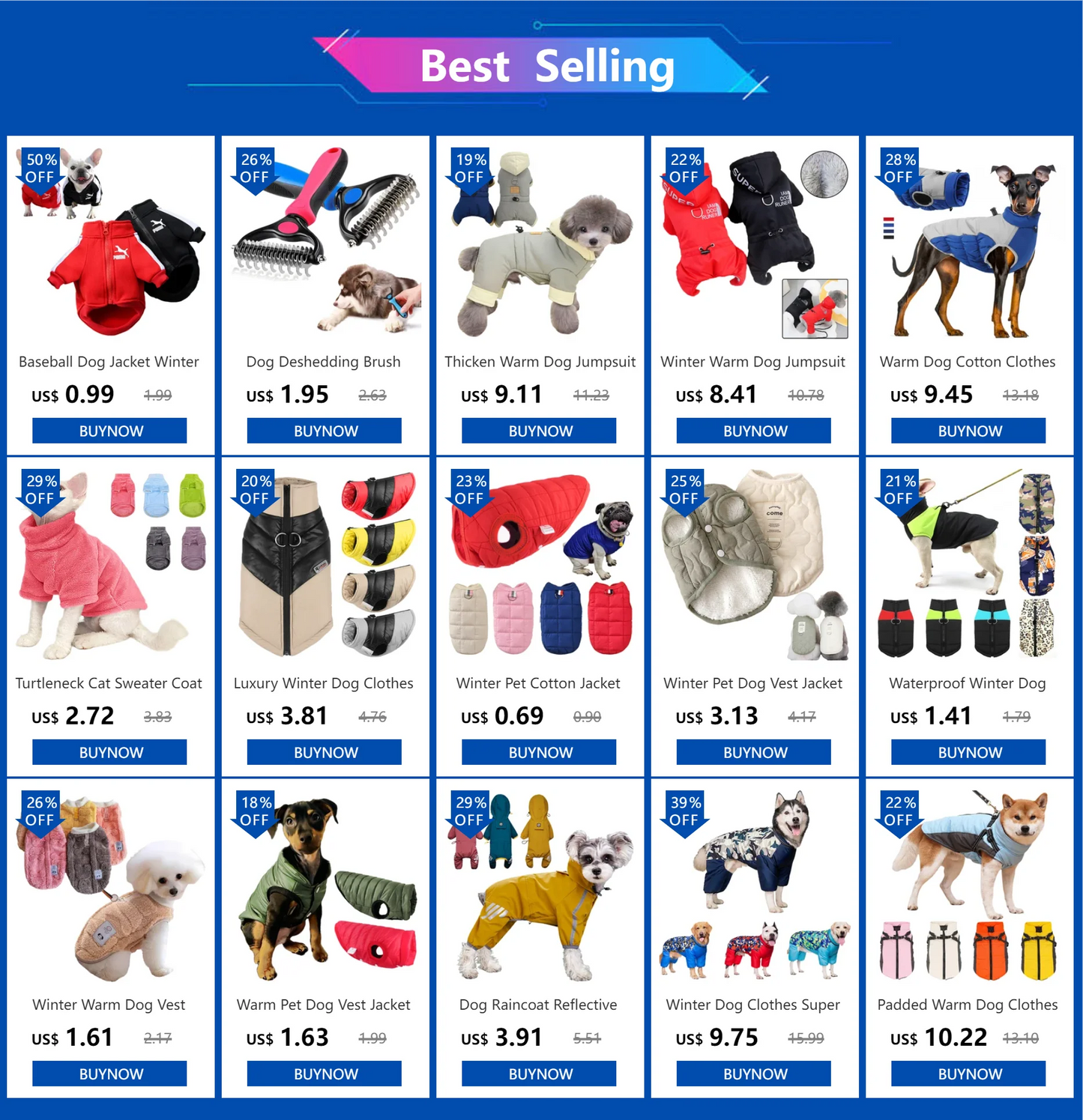 Winter Pet Dog Vest Jacket for Small Medium Dogs Cats Warm Cotton Clothes Puppy Yorkie Chihuahua Coat Maltese Bulldog Apparel