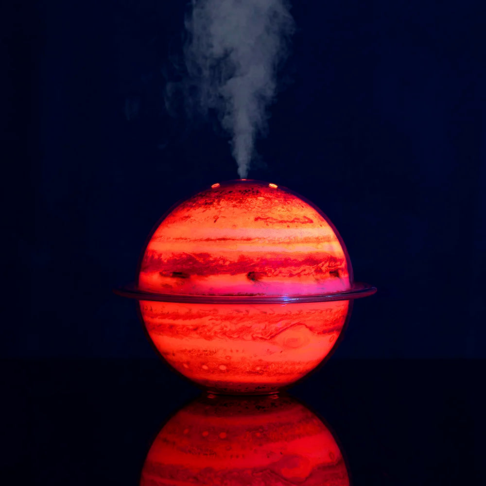 3-in1 Galaxy/Planet Humidifier 7 Colors Night Lamp Portable Aromatherapy Diffuser USB Kids Quiet Atmosphere Creative Gift Deco