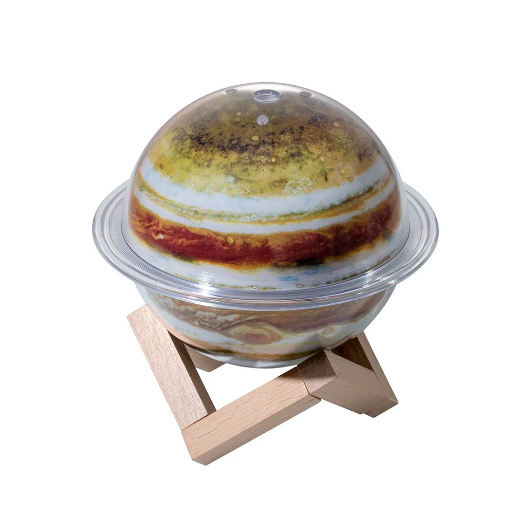 3-in1 Galaxy/Planet Humidifier 7 Colors Night Lamp Portable Aromatherapy Diffuser USB Kids Quiet Atmosphere Creative Gift Deco