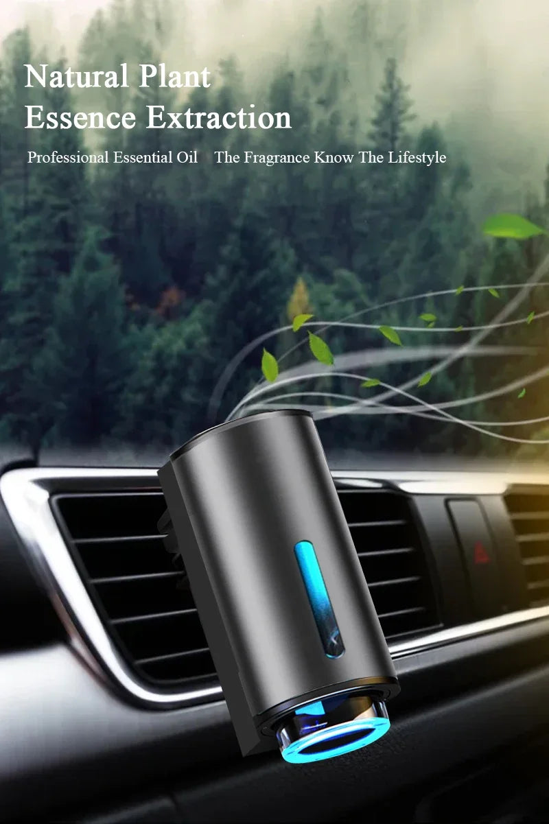 Car Air Freshener & Humidifier – Dual-Function Aroma Diffuser with Essential Oil