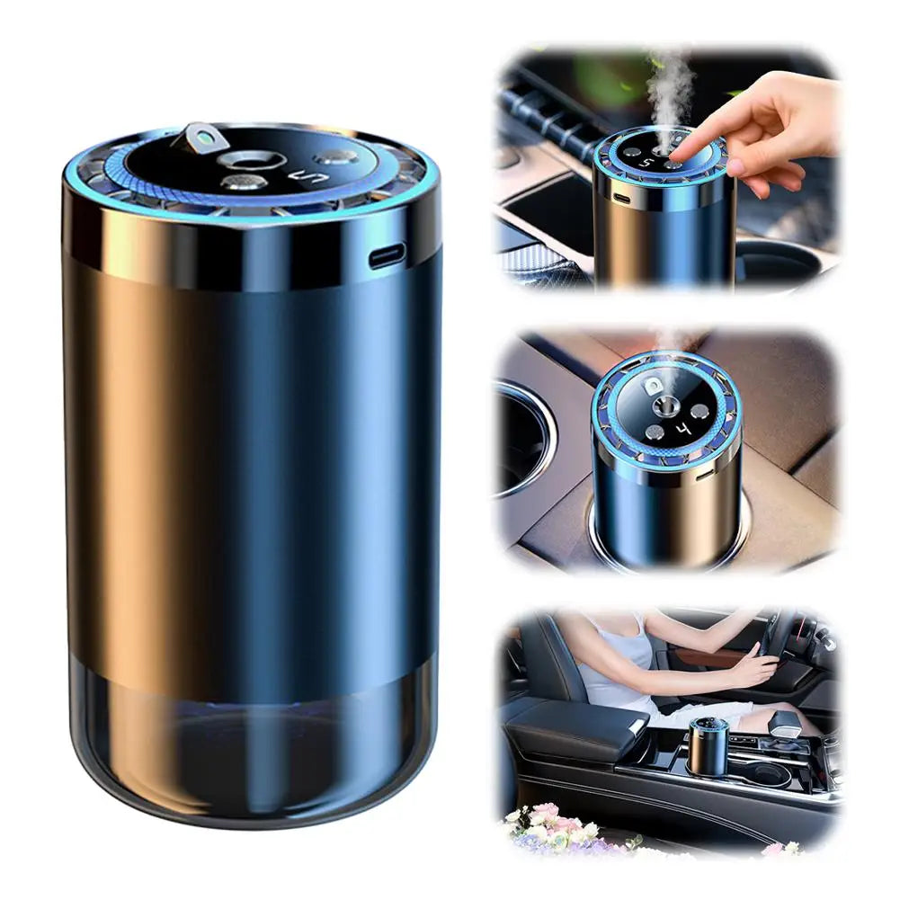 Smart Car Air Freshener Adjustable New Car Smell Air Freshener Car Scent Automatic Car Scent Starry Sky Ceiling Ambient Light