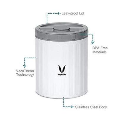 Preserve 500 ml - Vacuum Insulated Stainless Steel Meal Container, Salad Box, Meal Carrier, Portable Lunch Box, Fruit Box, 1 x 500 ml