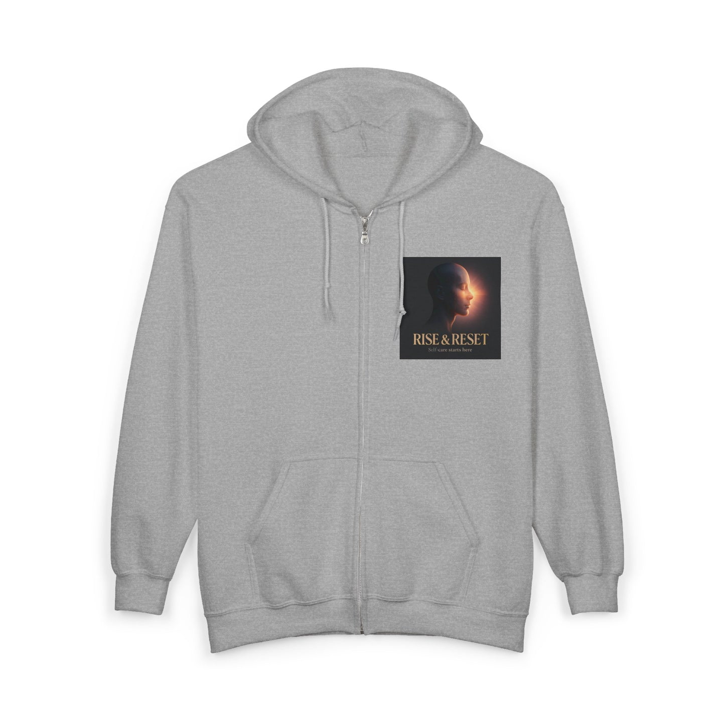 Inner Peace Loading Zip Hoodie for Comfort & Calm