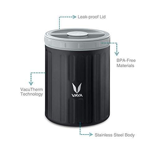 Preserve 500 ml - Vacuum Insulated Stainless Steel Meal Container, Salad Box, Meal Carrier, Portable Lunch Box, Fruit Box, 1 x 500 ml
