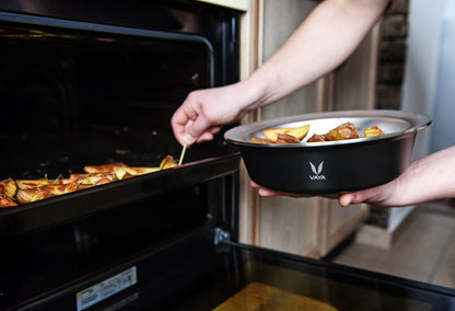 HauteCase - Stainless Steel Insulated Casserole With Lid | Hot Case Pot and Thermos Food Container | Hot Casserole Pot Pan with Lid 1.5L + Stack Lid