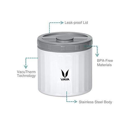 Preserve 300 ml - Vacuum Insulated Stainless Steel Meal Container, Salad Box, Meal Carrier, Portable Lunch Box, Fruit Box, 1 x 300 ml