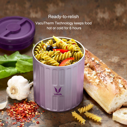 Preserve 500 ml - Vacuum Insulated Stainless Steel Meal Container, Salad Box, Meal Carrier, Portable Lunch Box, Fruit Box, 1 x 500 ml