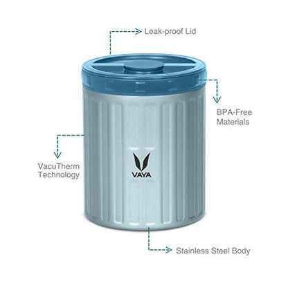 Preserve 500 ml - Vacuum Insulated Stainless Steel Meal Container, Salad Box, Meal Carrier, Portable Lunch Box, Fruit Box, 1 x 500 ml