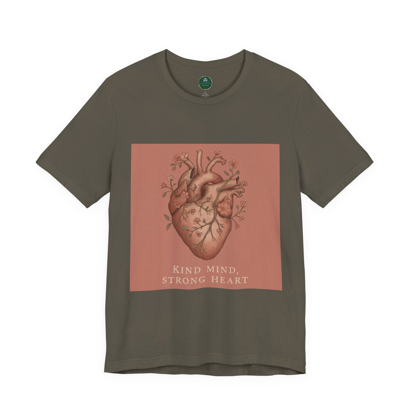 Kind Mind, Strong Heart Self-Care Tee