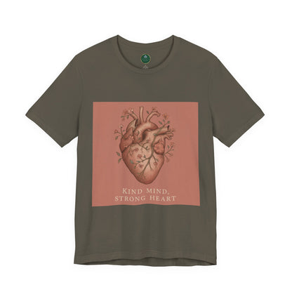 Kind Mind, Strong Heart Self-Care Tee