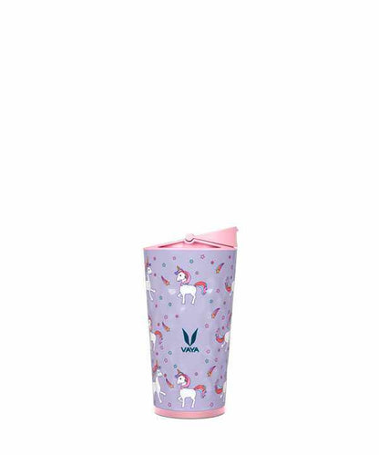 Drynk 350 ml Vacuum Insulated Stainless Steel Flask, Thermos Sipper Water Bottle (Tumbler+Sipper)