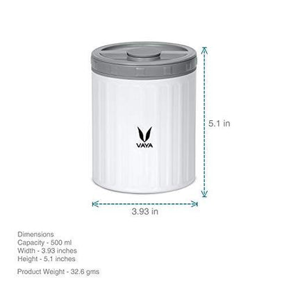 Preserve 500 ml - Vacuum Insulated Stainless Steel Meal Container, Salad Box, Meal Carrier, Portable Lunch Box, Fruit Box, 1 x 500 ml