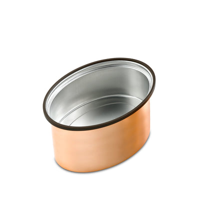 Copper Finished Stainless Steel Single Container, 600 ml