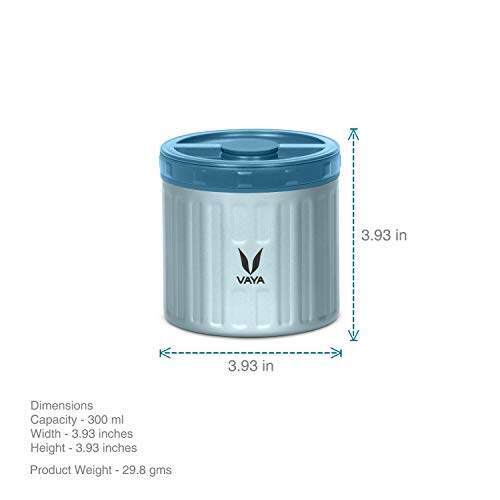 Preserve 300 ml - Vacuum Insulated Stainless Steel Meal Container, Salad Box, Meal Carrier, Portable Lunch Box, Fruit Box, 1 x 300 ml