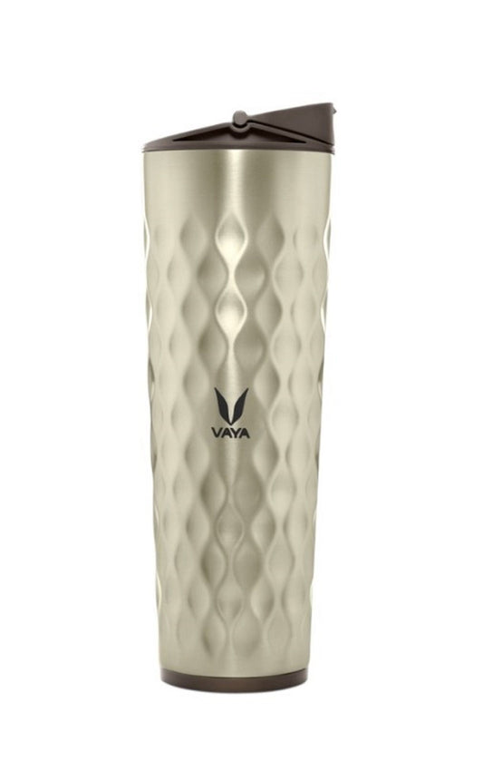 Drynk 600 ml Vacuum Insulated Stainless Steel Flask, Thermos Sipper Water Bottle (Tumbler+Sipper)