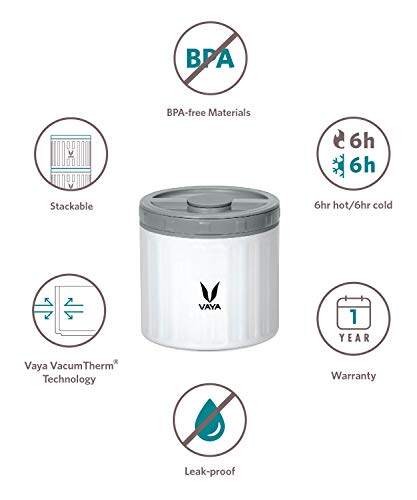 Preserve 300 ml - Vacuum Insulated Stainless Steel Meal Container, Salad Box, Meal Carrier, Portable Lunch Box, Fruit Box, 1 x 300 ml
