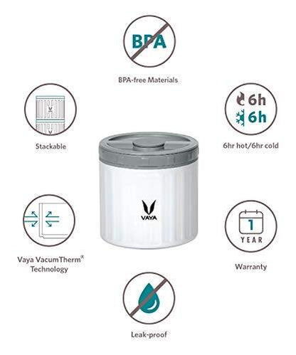 Preserve 300 ml - Vacuum Insulated Stainless Steel Meal Container, Salad Box, Meal Carrier, Portable Lunch Box, Fruit Box, 1 x 300 ml
