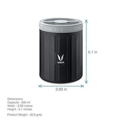 Preserve 500 ml - Vacuum Insulated Stainless Steel Meal Container, Salad Box, Meal Carrier, Portable Lunch Box, Fruit Box, 1 x 500 ml