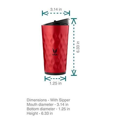 Drynk 350 ml Vacuum Insulated Stainless Steel Flask, Thermos Sipper Water Bottle (Tumbler+Sipper)