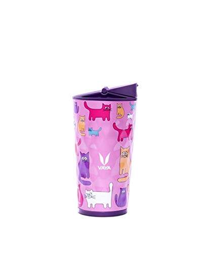 Drynk 350 ml Vacuum Insulated Stainless Steel Flask, Thermos Sipper Water Bottle (Tumbler+Sipper)
