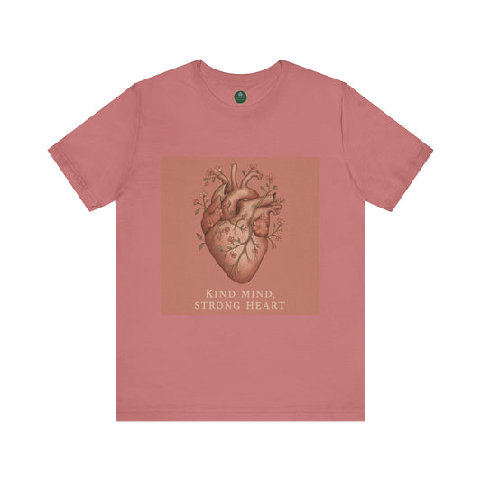 Kind Mind, Strong Heart Self-Care Tee