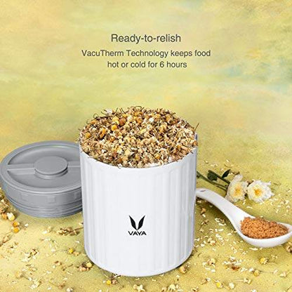 Preserve 500 ml - Vacuum Insulated Stainless Steel Meal Container, Salad Box, Meal Carrier, Portable Lunch Box, Fruit Box, 1 x 500 ml