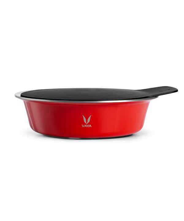 HauteCase - Stainless Steel Insulated Casserole With Lid | Hot Case Pot and Thermos Food Container | Hot Casserole Pot Pan with Lid 1.1L + Stack Lid
