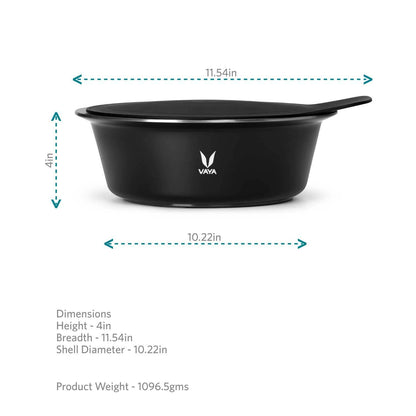 HauteCase - Stainless Steel Insulated Casserole With Lid | Hot Case Pot and Thermos Food Container | Hot Casserole Pot Pan with Lid 1.5L + Stack Lid