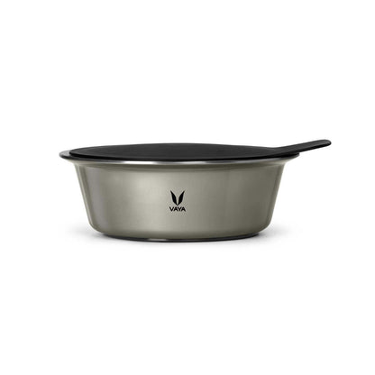 HauteCase - Stainless Steel Insulated Casserole With Lid | Hot Case Pot and Thermos Food Container | Hot Casserole Pot Pan with Lid 1.5L + Stack Lid