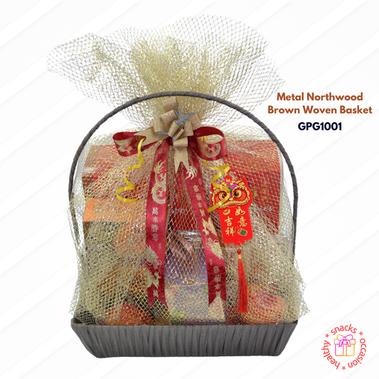 Golden Prosperity Gift Basket