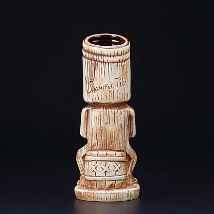 450ml Hawaii Tiki Ceramic Mug – Tropical-Themed Drinkware