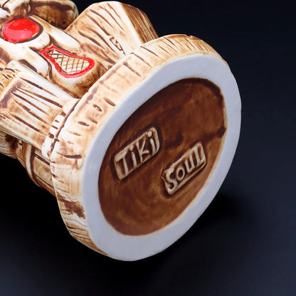 450ml Hawaii Tiki Ceramic Mug – Tropical-Themed Drinkware