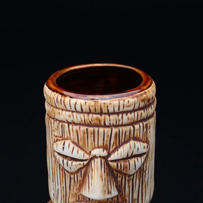 450ml Hawaii Tiki Ceramic Mug – Tropical-Themed Drinkware