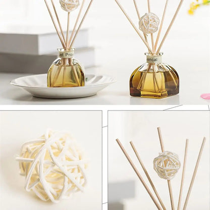 50ml Flameless Aromatherapy Diffuser & Reed – Scented Oil for Home, Bathroom & Relaxation Decor