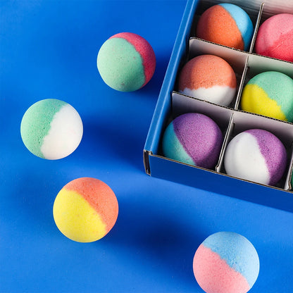 15-Pack Kids Bath Bombs with Surprise Toy Inside – Natural & Organic Bubble Bath Gift Set
