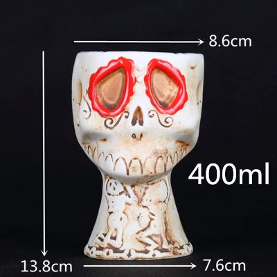 450ml Hawaii Tiki Ceramic Mug – Tropical-Themed Drinkware
