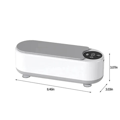 450ml Ultrasonic Cleaner – Portable Household Cleaning Machine for Jewelry, Glasses & More