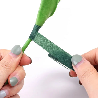 Self-Adhesive Green Floral Tape – DIY Flower Wrapping for Bouquets & Crafts