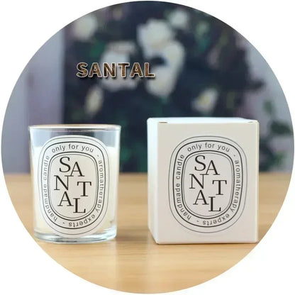 Luxury Scented Candle in Glass Jar – Aromatherapy Candle for Home, Wedding, & Gift Giving