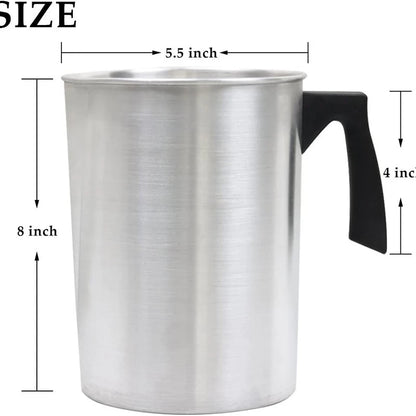 Candle Making Kits Candle Making Supplies Handmade Scented Art Candles Wax Melting Material Kits Wax Wicks Wax Pot Thermometers