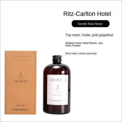 1000ml Burj Al Arab Reed Diffuser Oil Hilton Shangri-La Hotel Lasting Aromatherapy Fragrance Replacement Essential Oils for Home